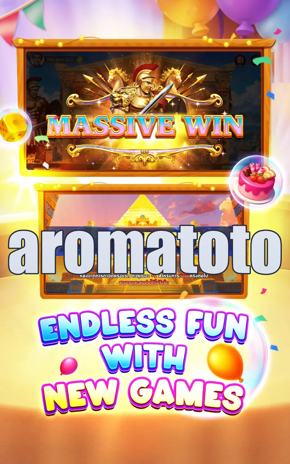 aromatoto Tangkapan Layar - APK Resmi
